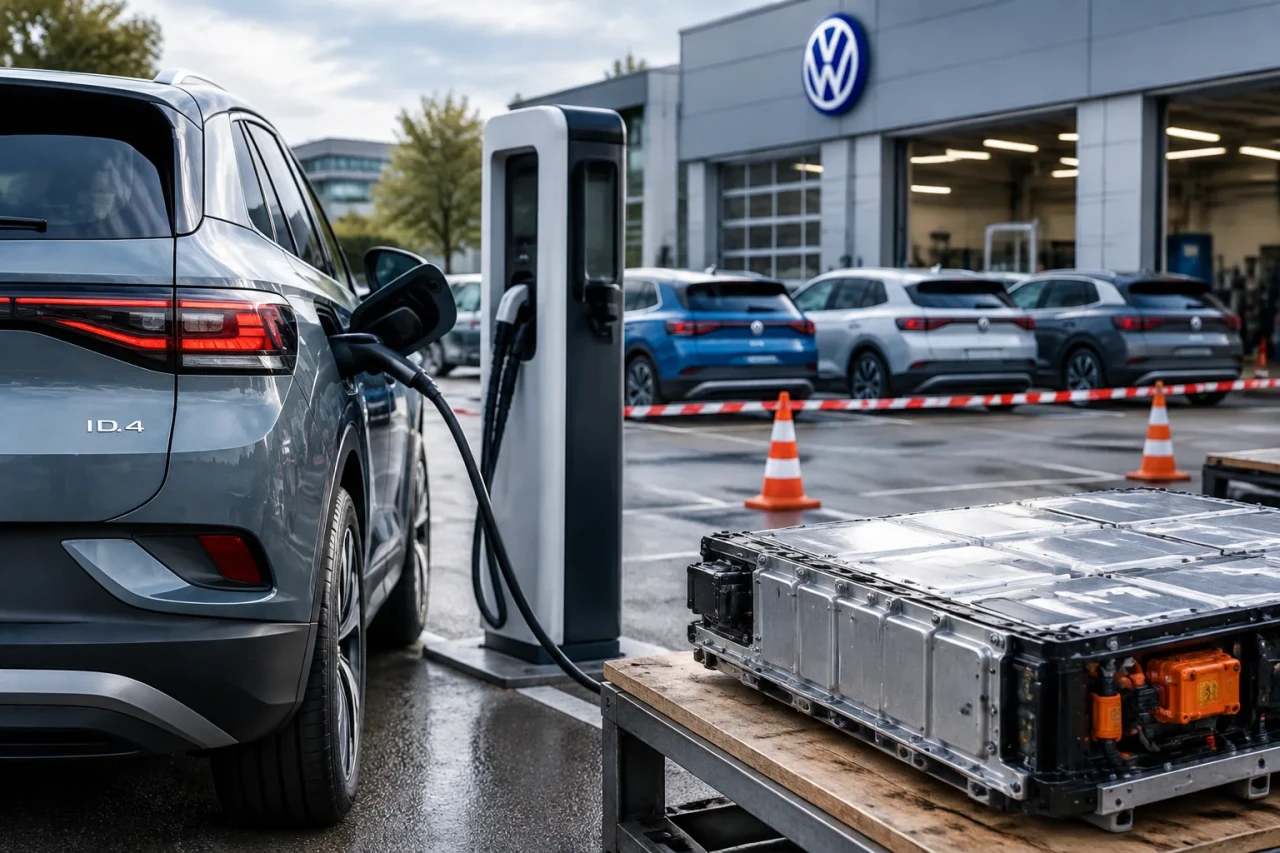 Volkswagen изтегля 72 700 електромобила заради дефектни батерии