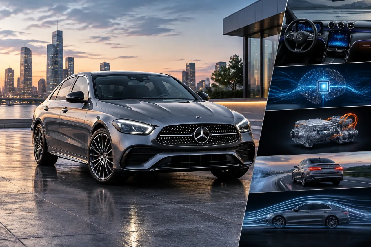 Mercedes-Benz обнови C-Class с MB.OS, AI и ново 48V задвижване