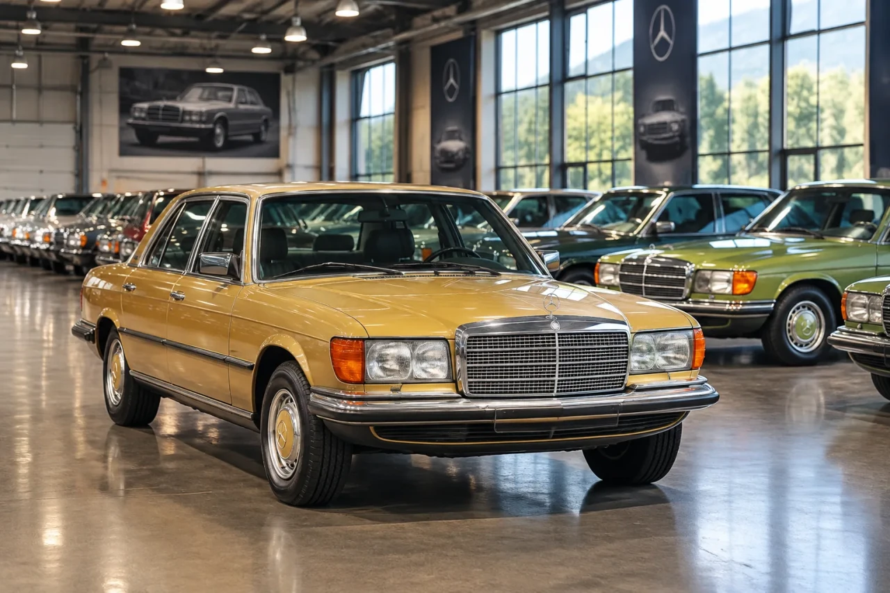 Колекция Mercedes-Benz S-Class от 83 автомобила отива на търг