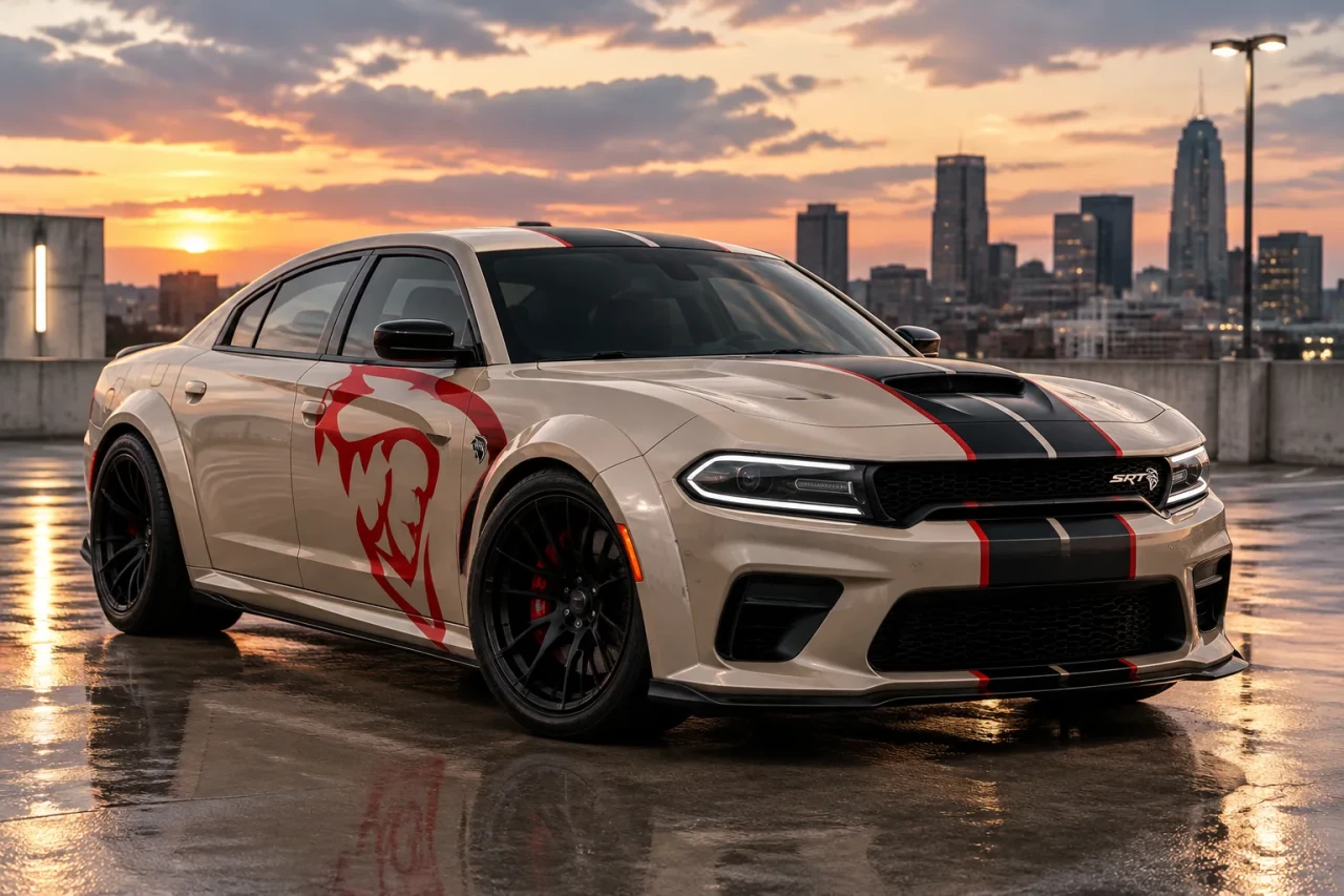 Dodge Charger SRT Hellcat получи нов облик и Stage 1 тунинг