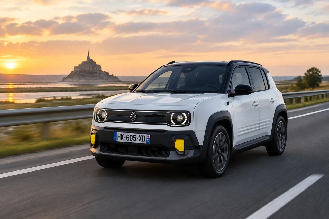 Renault 4 електрическа измина 800 км и показа реална практичност