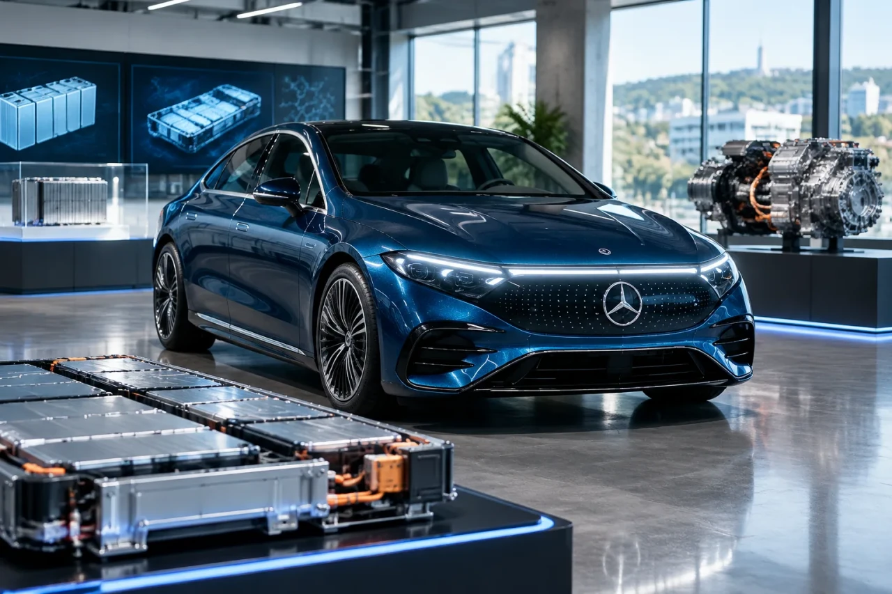 Mercedes готви батерии с до 30% повече пробег
