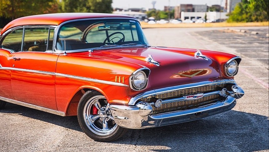 Chevrolet Bel Air 1957 с 6,0-литров V8: класика с модерна техника за близо 160 000 долара