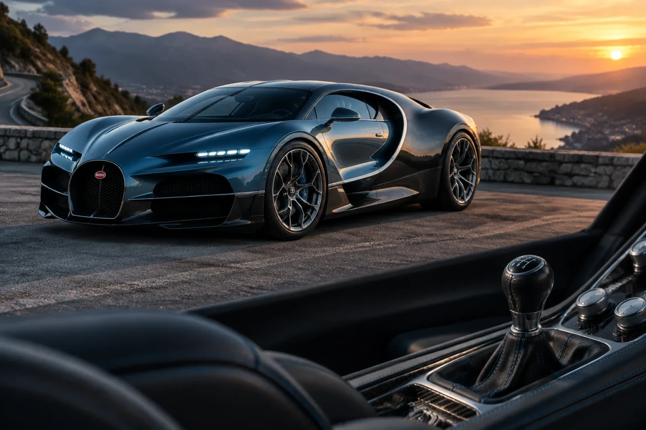 Bugatti Tourbillon може да получи V16 с ръчна кутия