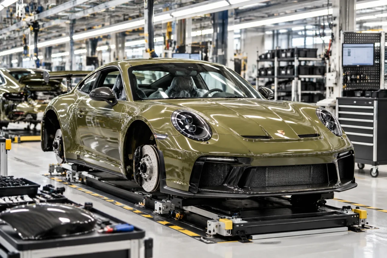 Porsche 911 GT3 Bergsport: Manufaktur-Details geben Markt-Edition характер