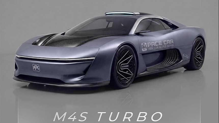 Dodge M4S Turbo Interceptor: легендата от „The Wraith“ оживява като дигитална хиперкола