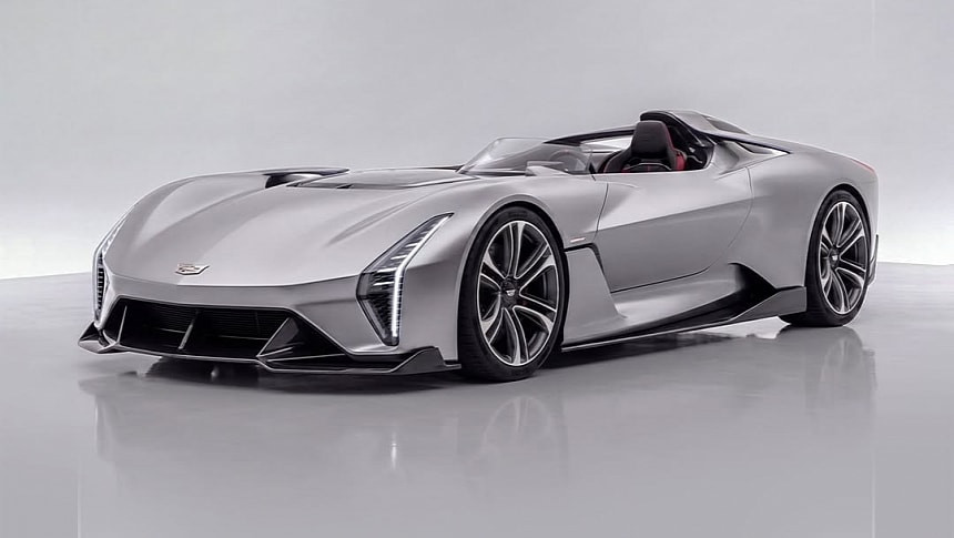 Cadillac като едноместна хиперкола: дигитален проект с духа на Льо Ман