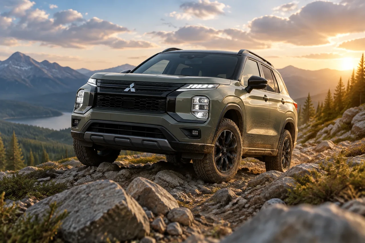 Mitsubishi показва Outlander Diamond Trail с режим Rock