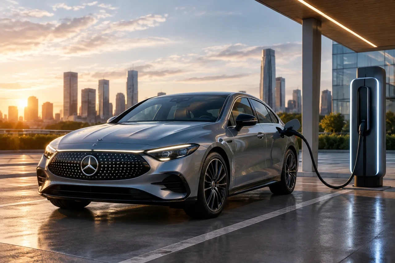 Mercedes-Benz CLA250+ показва новата EV формула на марката