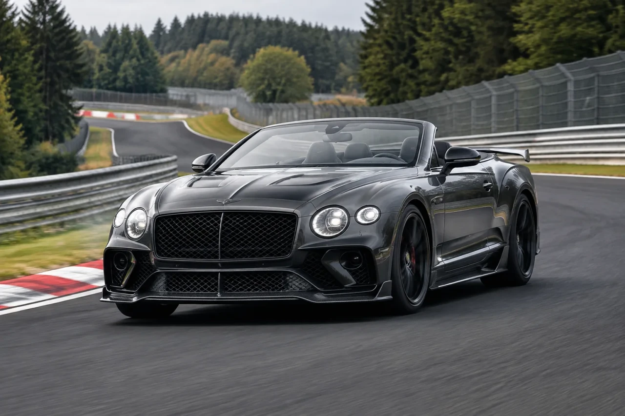 Bentley Supersports Convertible бе засечен с аеро пакет
