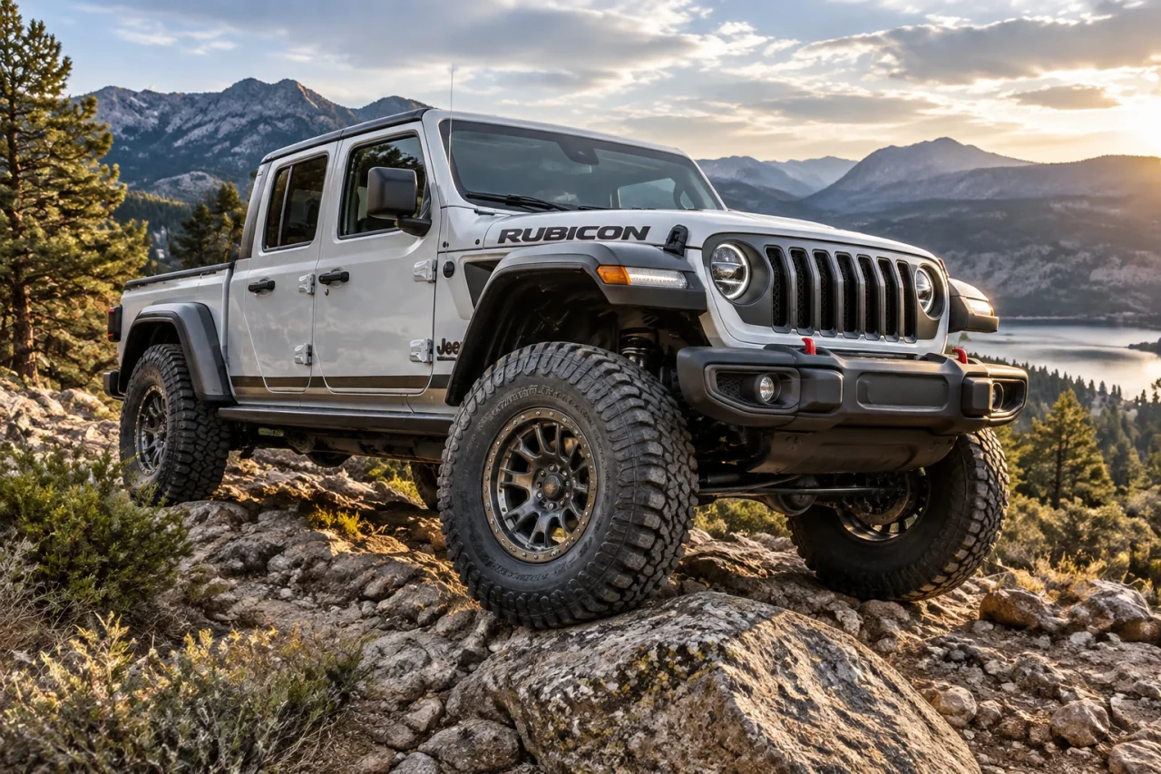 Jeep Gladiator получава заводски 35-инчови гуми