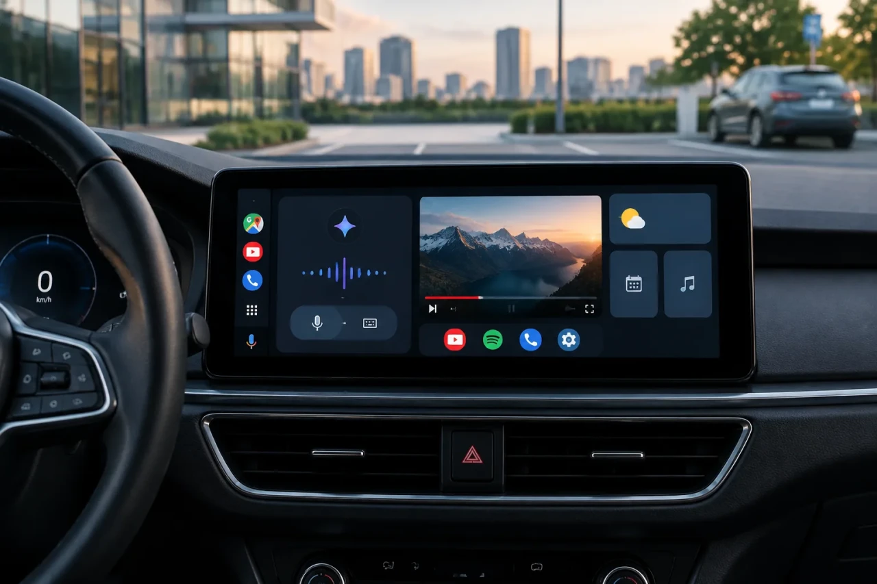Google обновява Android Auto с YouTube и Dolby Atmos