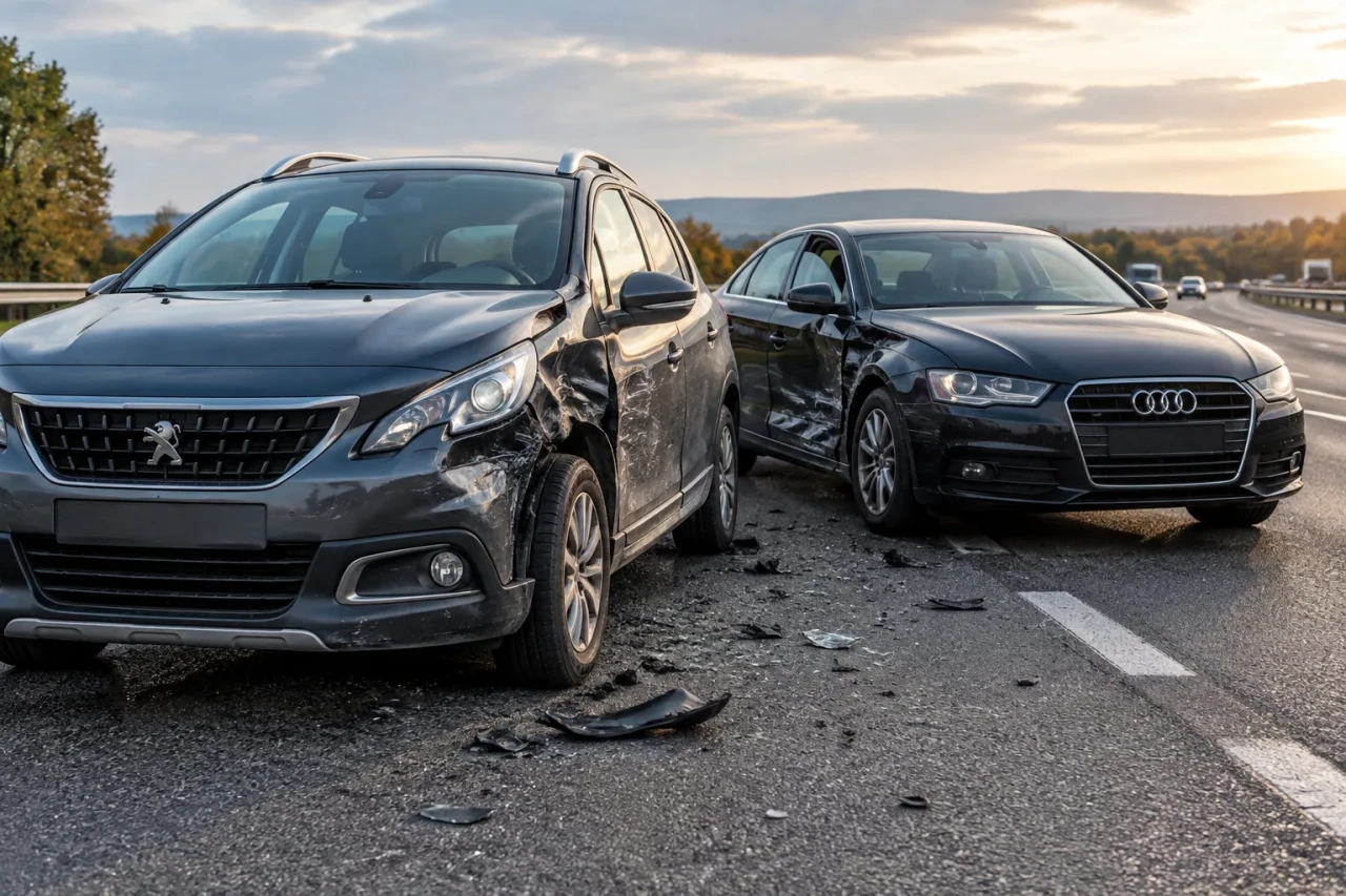 Peugeot удари Audi край Казанлък, 54-годишен в Спешното