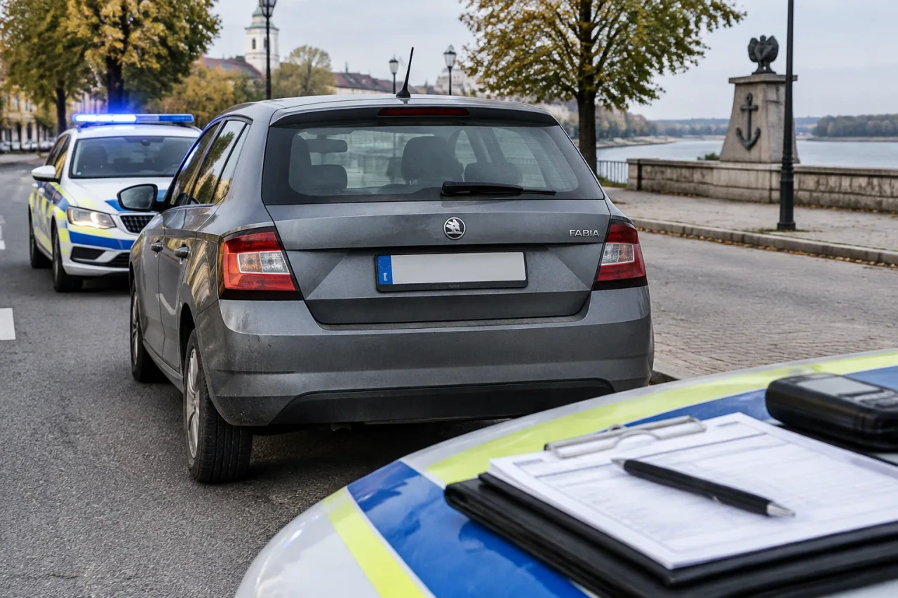 Пътна полиция спря Skoda Fabia с прекратена регистрация в Лом