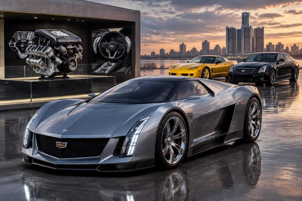 Cadillac Cien показа V12 концепт с 750 к.с.
