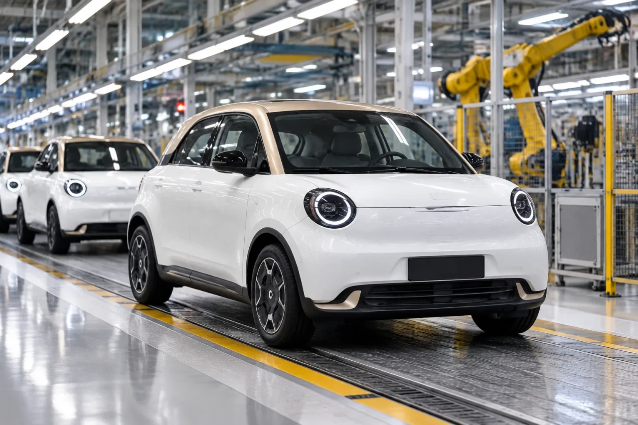 smart #2 стартира производството на наследника fortwo