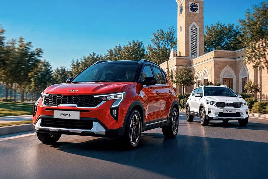 Kia Sonet Prime дебютира с нов дизайн, два 10,25-инчови екрана и 115 к.с.