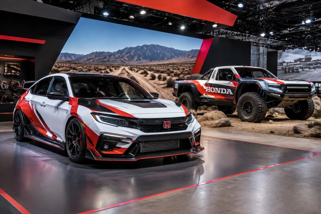 Honda Civic Type R HRC Concept дебютира в Америка