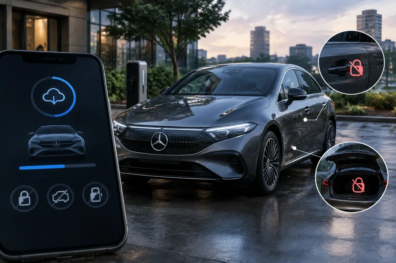 Mercedes-Benz патентова система за отлагане на обновления