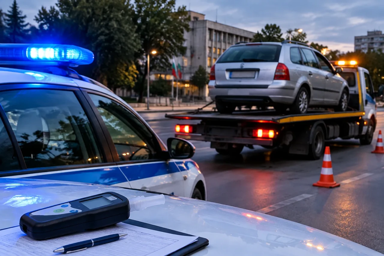 Шофьор с 2,25 промила губи колата си в Стара Загора