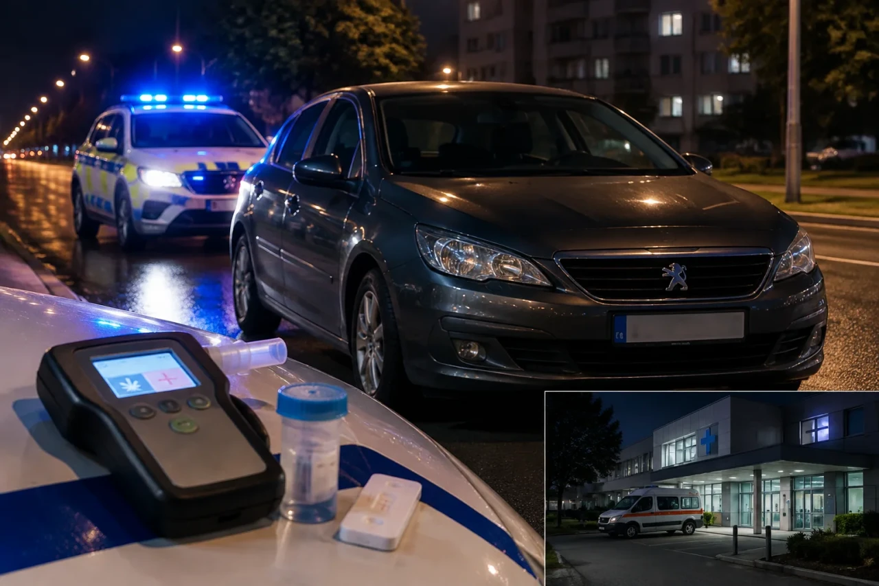 Полицията в Русе хвана шофьор на Peugeot след наркотици