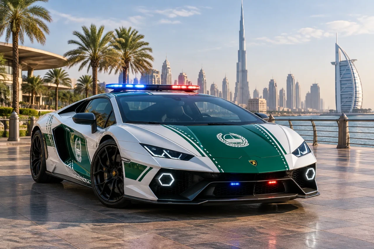 Dubai Police добави Lamborghini Temerario с 920 к.с.