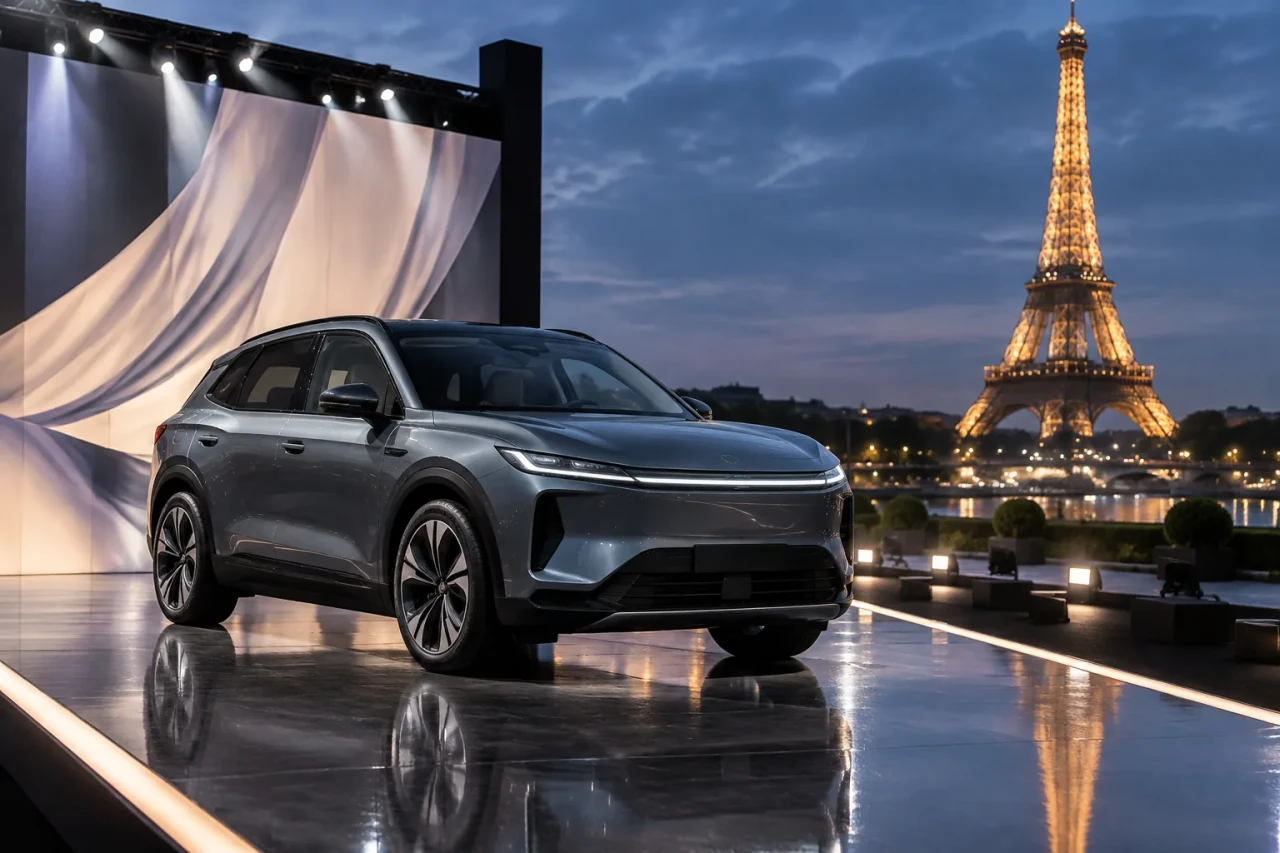 AIVA представи електрическия SUV ME7 на модно събитие
