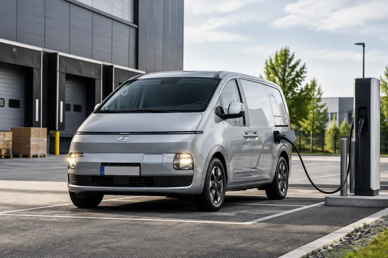 Hyundai Staria Cargo Elektro startet mit 800-Volt-Technik