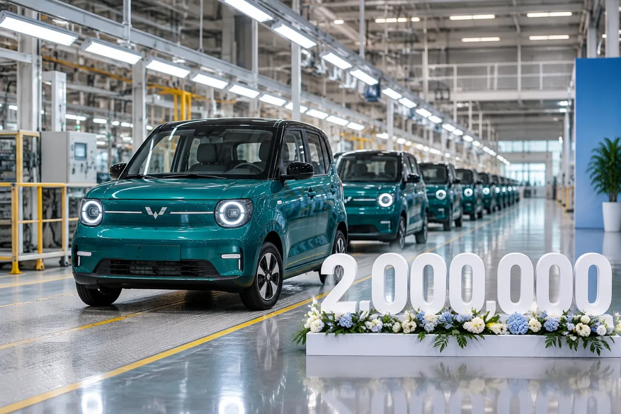 Wuling MINI EV достигна 2 милиона бройки и запази ключова роля