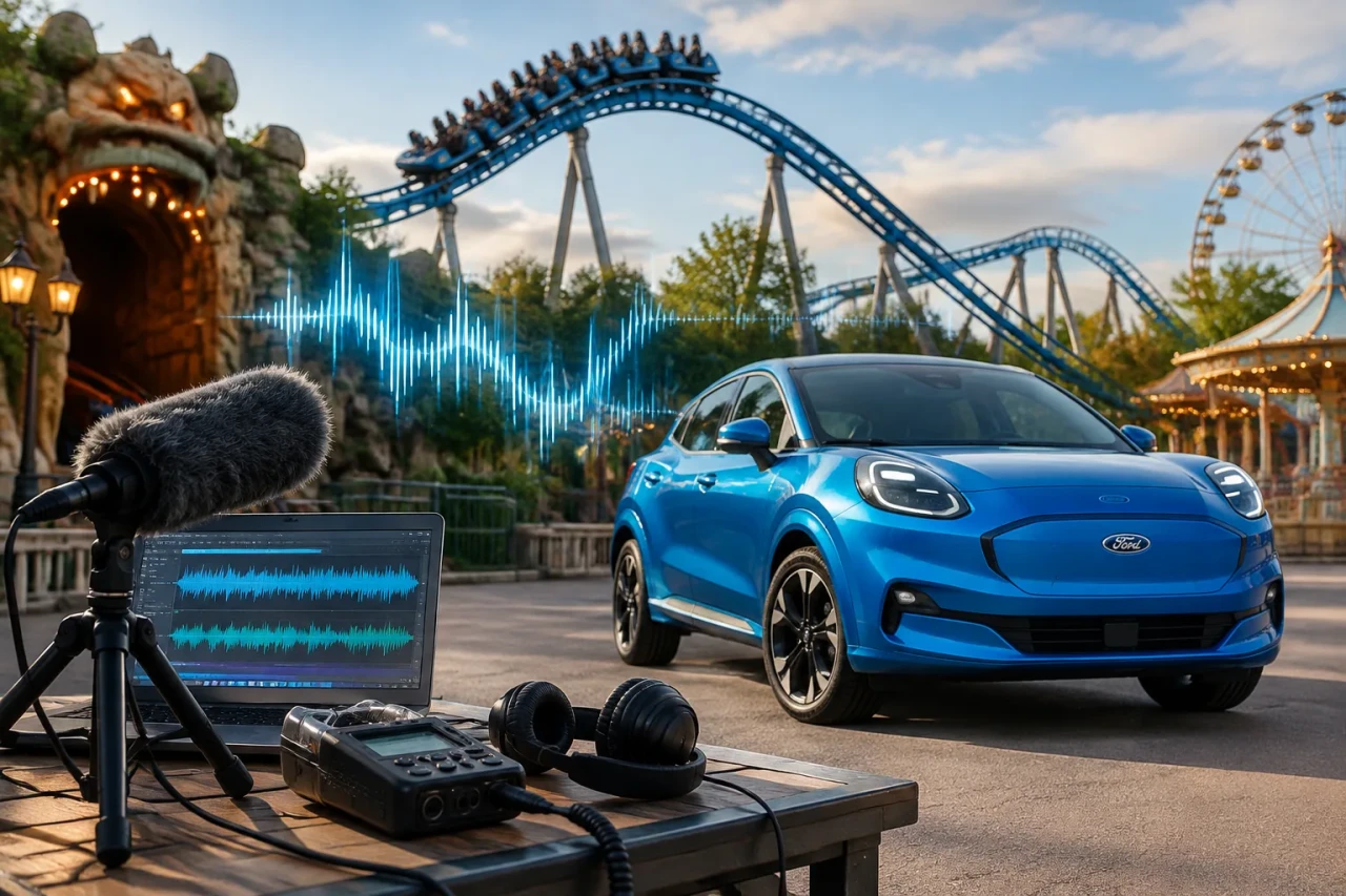 Ford Puma Gen-E получи звук, вдъхновен от влакче в увеселителен парк