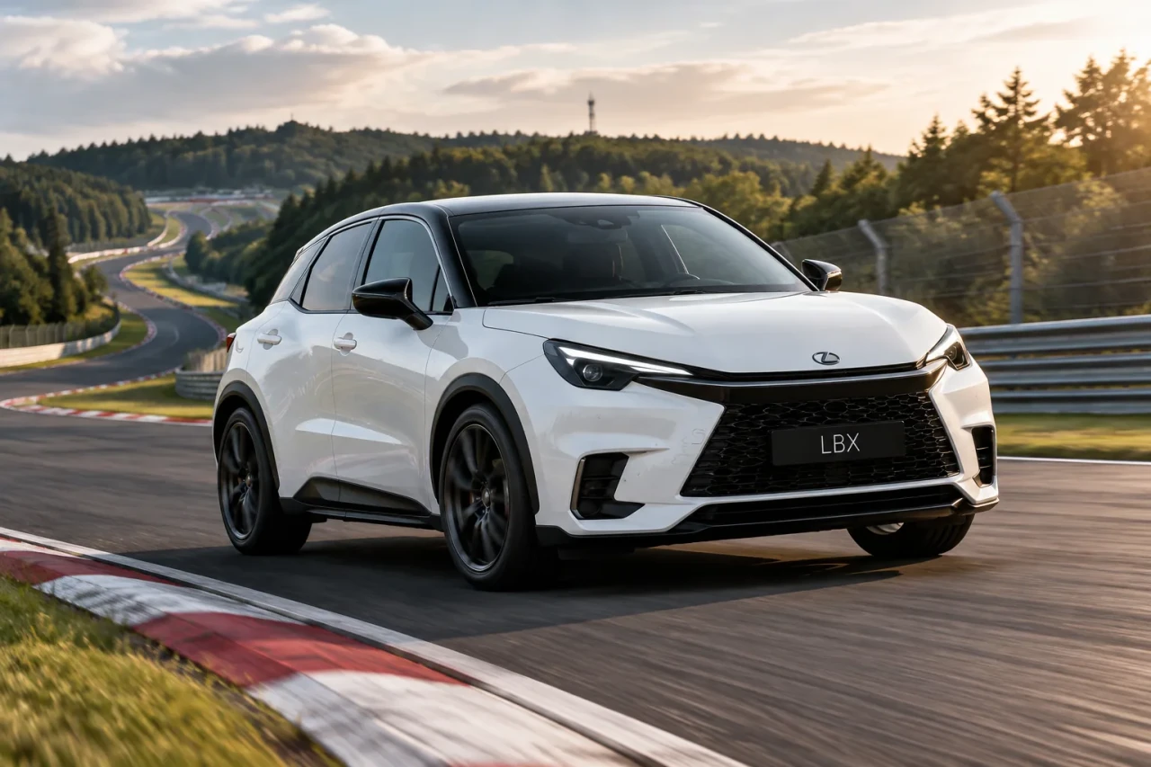 Lexus LBX дебютира в Япония с по-твърда каросерия