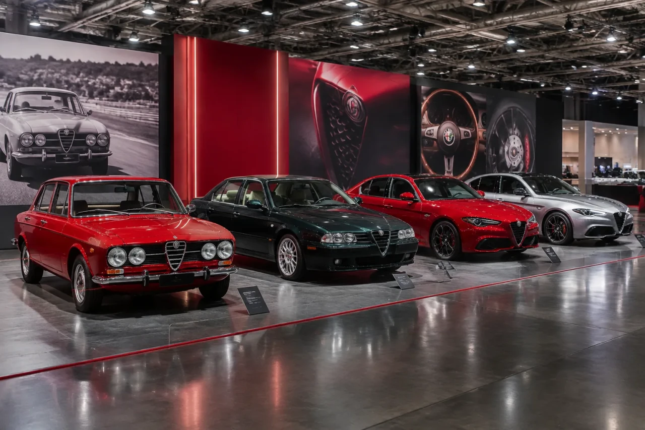 Alfa Romeo показа четири спортни седана в Болоня