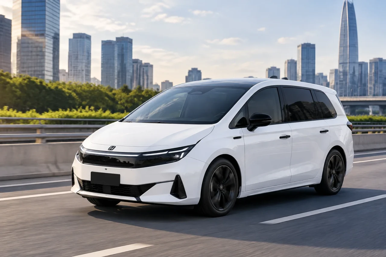 Li Auto Mega се появи на пътя с 561 к.с.