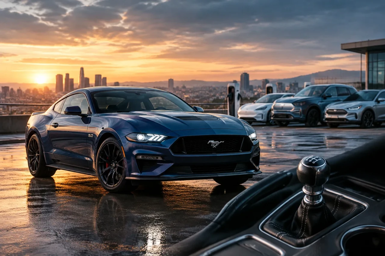 Ford Mustang GT остава последният атмосферен V8 с ръчни скорости през 2026