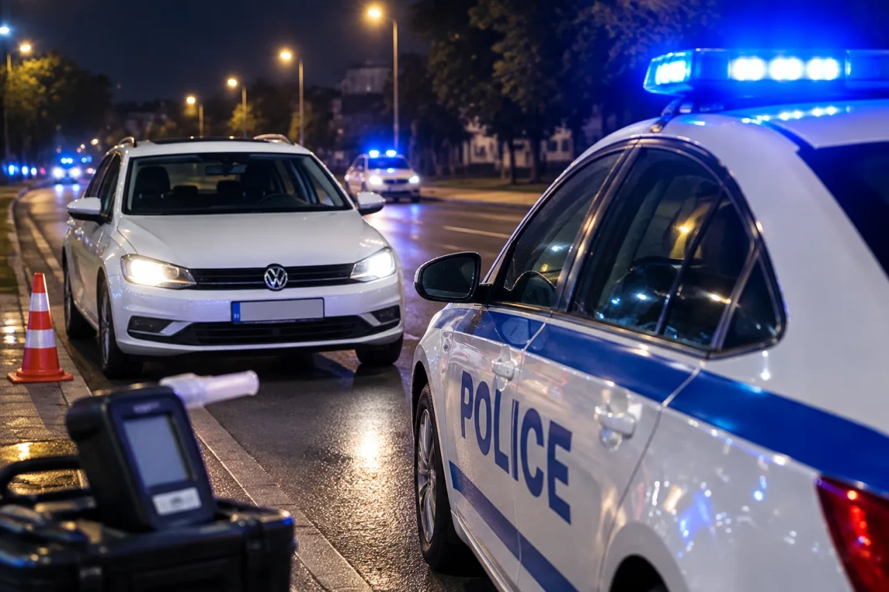 Полицията хвана шофьори с 2,19 и 1,37 промила във Хасково