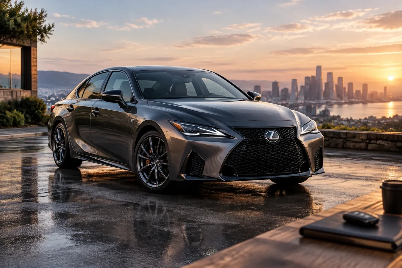 Lexus IS 500 съчетава V8 мощ и висока надеждност