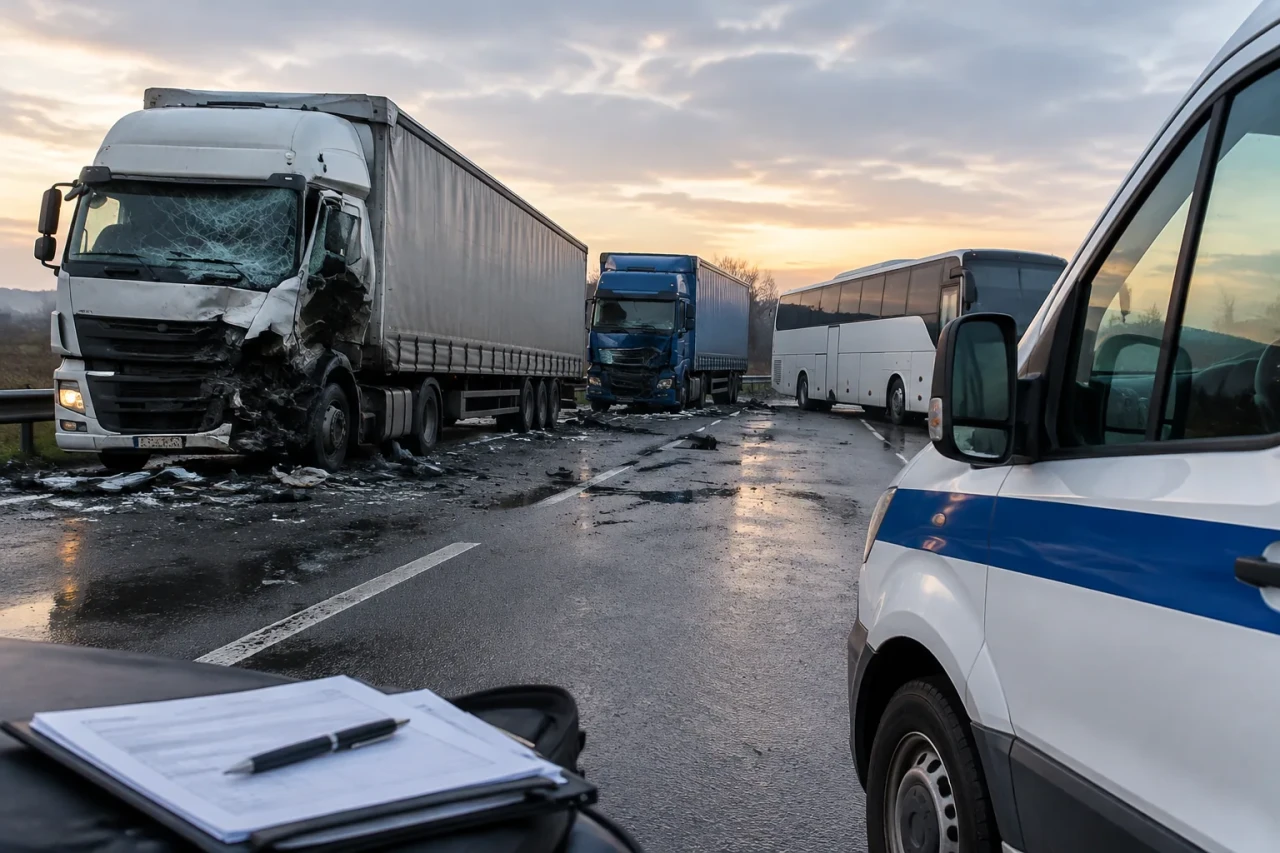 Автомобилна администрация проверява всички камиони след катастрофата Русе–София