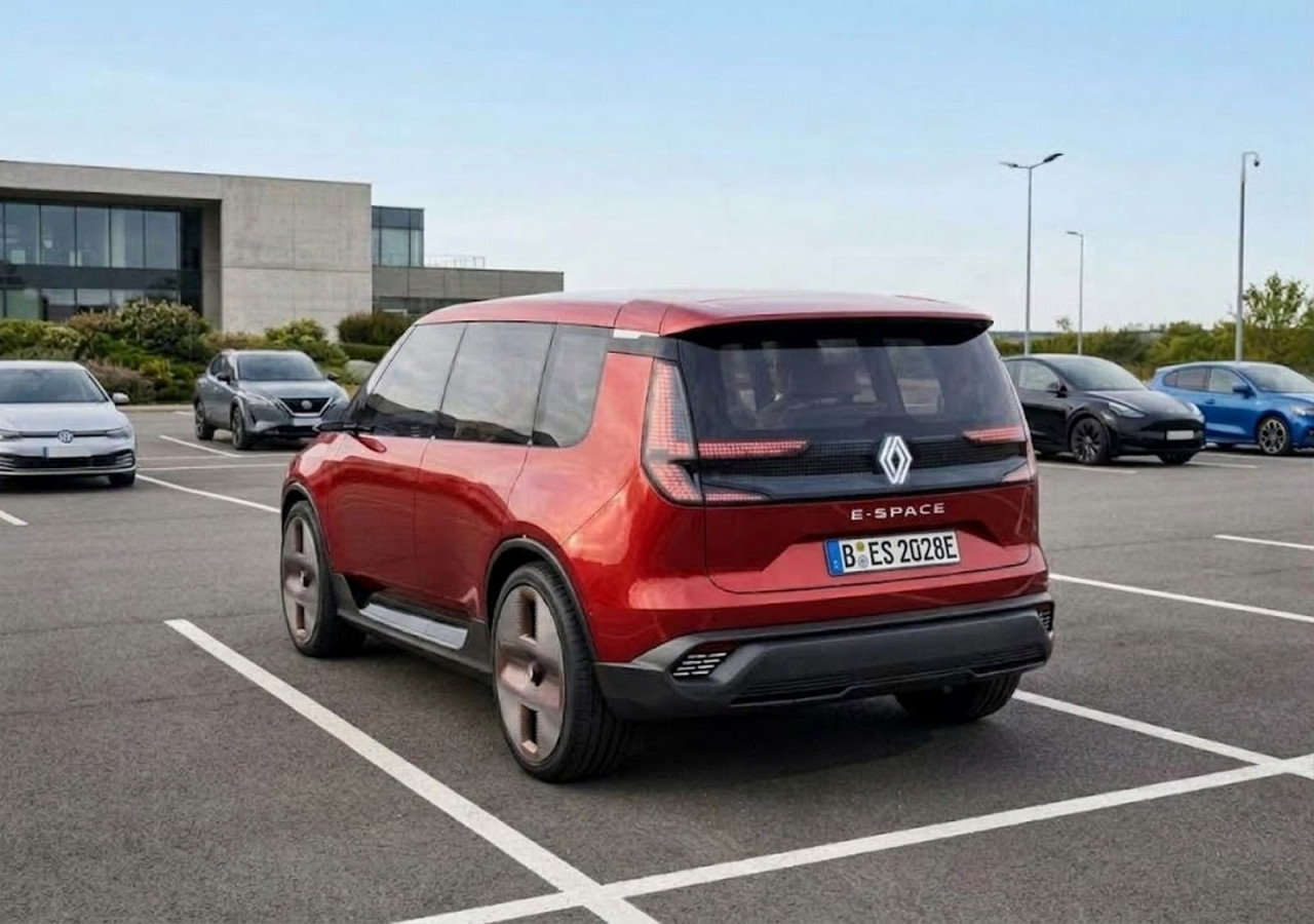 Renault E-Space Concept връща легендарния Espace като просторен електрически ван