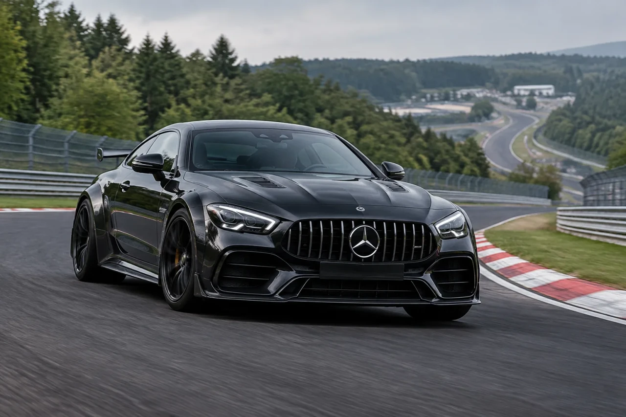 Mercedes-AMG CLE 646 дебютира на пътя край Нюрбургринг