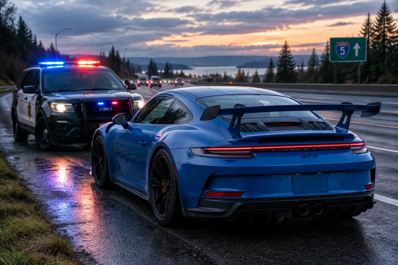Полицията в Снохомиш търси конфискация на Porsche 911 GT3