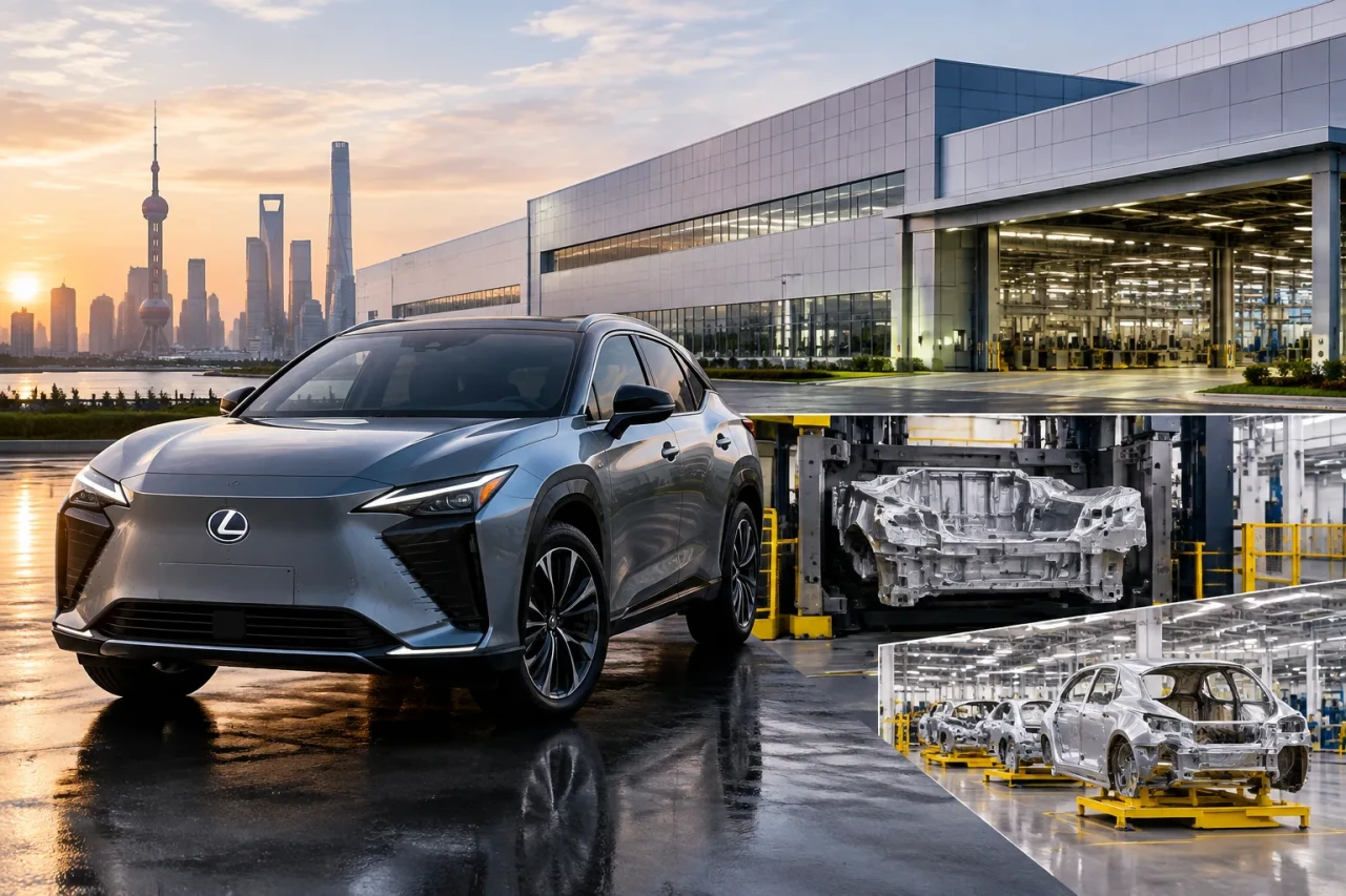 Lexus пуска първия си електрически SUV от Китай през 2027