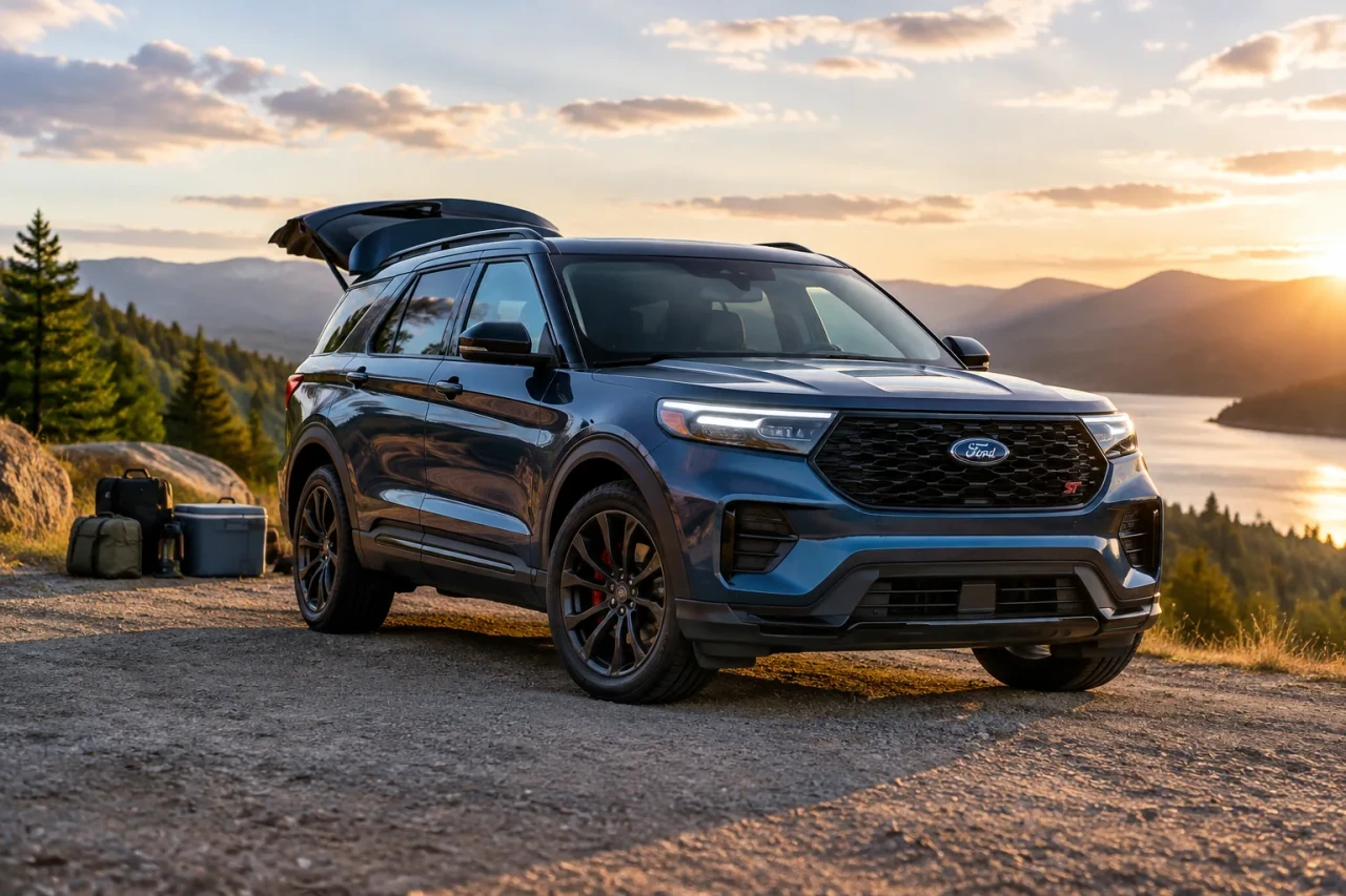Ford Explorer ST комбинира трети ред и динамика