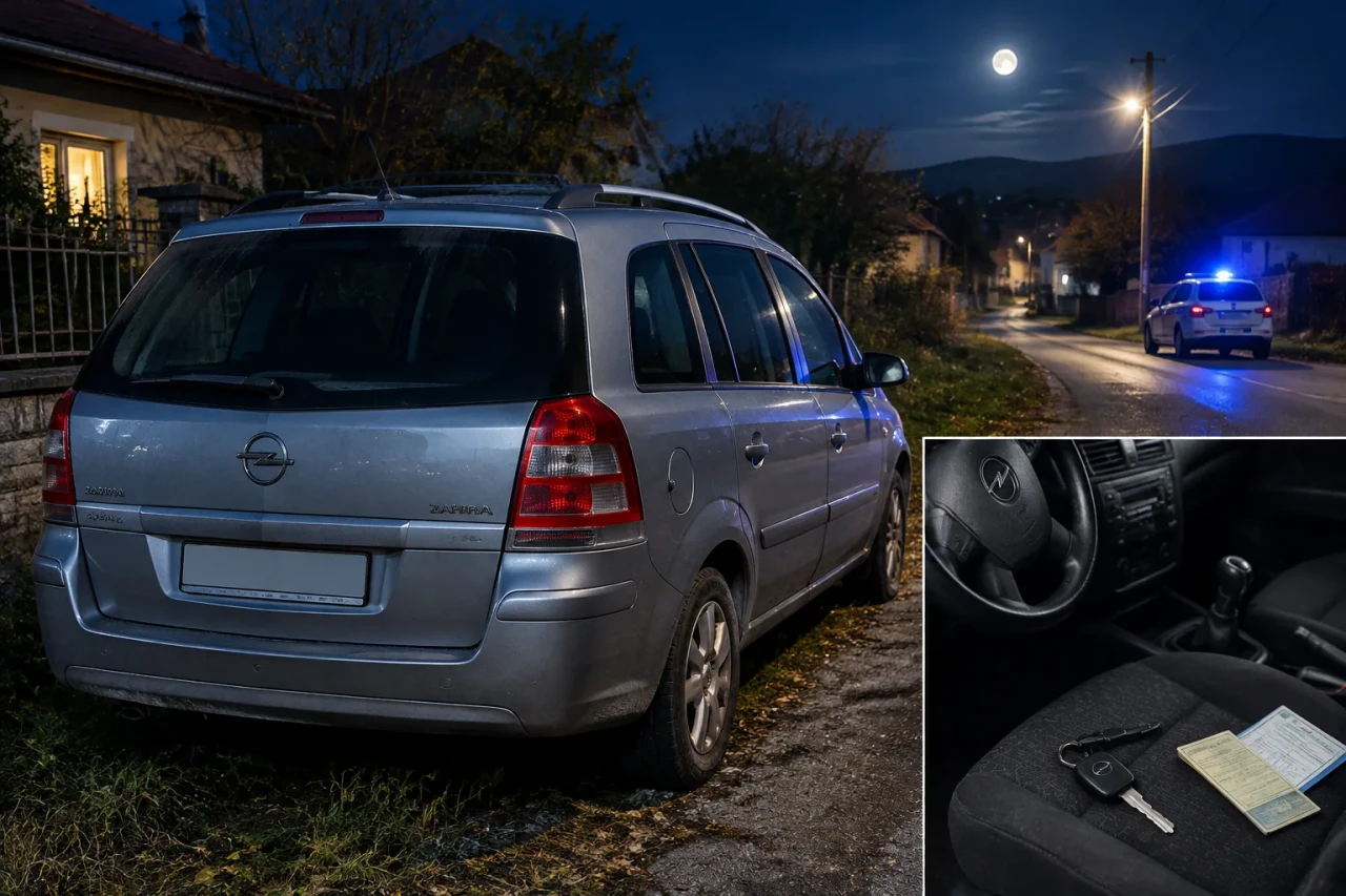 Три деца отмъкнаха Opel Zafira и я изоставиха в Монтанско