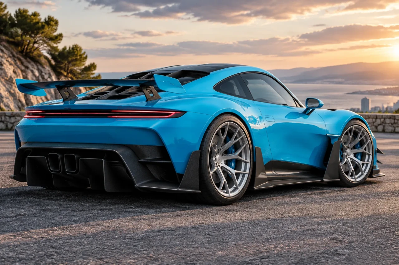 Porsche Mission S получи тунинг визия в ново рендериране