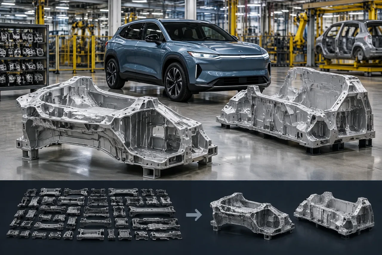 Ford Fathom заменя 146 части с две отливки