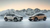 Leaf и X-Trail на Nissan демонстрират системата e-4ORCE в опасните планини на Пиренеите
