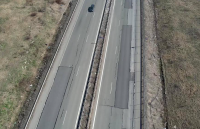 Кръпка до кръпка – това е състоянието на участъка с липсващия асфалт на Северната тангента