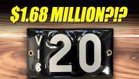 Австралийски регистрационен номер „20“ се продава за 1,7 милиона долара