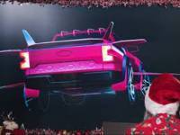 Ford Ranger Raptor става шейна на Дядо Коледа с ускорители и снежни ефекти