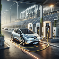 Renault намалява разходите за зарядни станции